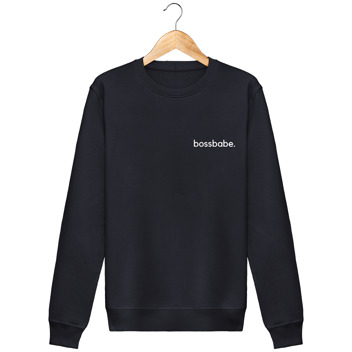 Sweat Col rond Unisex Stanley Stella Rise - French Navy - Face french-navy_face